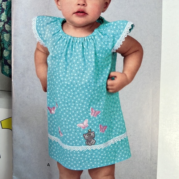 Lot of 3 Baby Sewing Patterns New Look R10542 - New Look D0941 - Simplicity 8614 - Picture 13 of 15